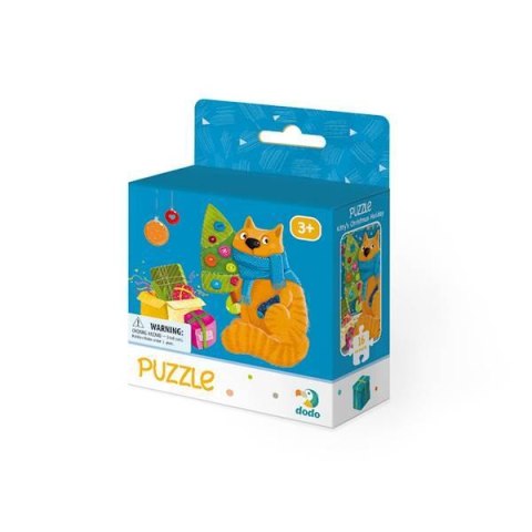 Puzzle 2 in 1 Kocie Boże Narodzenie 300264