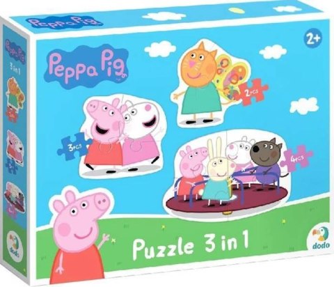 Puzzle 3 in 1 Peppa Pig 200339