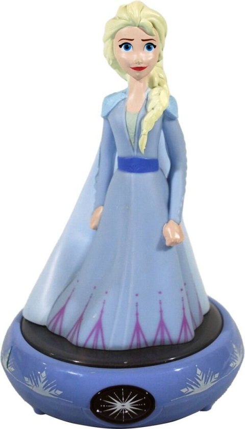 Lampka nocna 3D 25 cm Elsa Kraina Lodu / Frozen