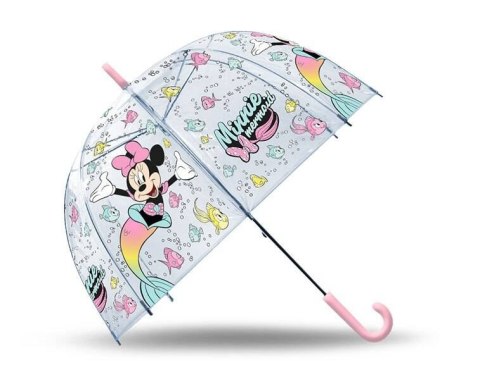 Minnie Parasolka przezroczysta automatyczna 19"