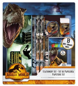 Zestaw piśmienniczy 13 elementów Jurassic World
