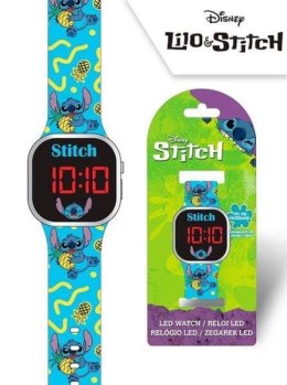 Zegarek LED z kalendarzem Lilo & Stitch