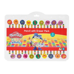 18 ołówków + gumki do mazania Play- Doh