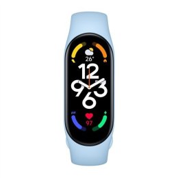 Pasek Xiaomi Smart Band 7 Długość całkowita: 255 mm Niebieski Materiał paska: TPU