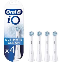 Wymienne główki do szczoteczki do zębów Oral-B Główki iO Ultimate Clean Dla dorosłych Liczba główek szczoteczki w zestawie 4 Bia