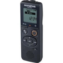 Cyfrowy dyktafon Olympus (marka OM) VN-540PC Wyświetlacz segmentowy 1,39'' WMA, czarny