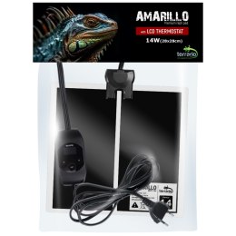 Terrario Amarillo 14W - mata grzewcza z termostatem LCD