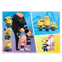 PUZZLE MINIONKI MINIONS 80 ELEMENTÓW UKŁADANKA KOLOROWA I WESOŁA DLA DZIECI