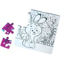 Puzzle Kolorowanka Zajaczek 300121