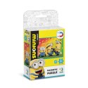 MAGNETYCZNE PUZZLE "MINIONKI" 16 ELEMENTÓW KOLOROWEJ UKŁADANKI DLA DZIECI