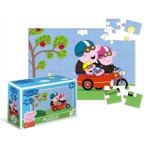 PUZZLE MINI ŚWINKA PEPPA 35 ELEMENTÓW DO UŁOŻENIA DLA NAJMŁODSZYCH DZIECI