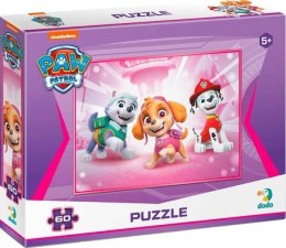 PUZZLE PSI PATROL PAW PATROL 60 ELEMENTÓW DO UŁOŻENIA DLA NAJMŁODSZYCH