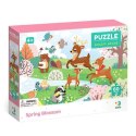 PUZZLE WIOSENNE KWIATY 60 ELEMENTÓW KOLOROWA UKŁADANKA DLA NAJMŁODSZYCH