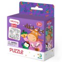 Puzzle 2 in 1 Renifer i Pingwin 300353