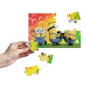 MAGNETYCZNE PUZZLE "MINIONKI" 16 ELEMENTÓW KOLOROWEJ UKŁADANKI DLA DZIECI