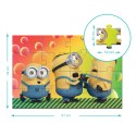 MAGNETYCZNE PUZZLE "MINIONKI" 16 ELEMENTÓW KOLOROWEJ UKŁADANKI DLA DZIECI