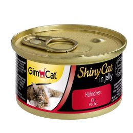 GimCat ShinyCat in Jelly - karma mięsna kurczak 70g
