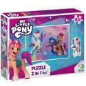 PUZZLE MY LITTLE PONY 60 ELEMENTÓW Z FIGURKĄ KUCYKA KOLOROWA UKŁADANKA