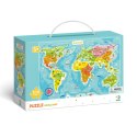 Puzzle Mapa Swiata, 100 el. 300123