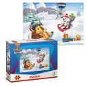 PUZZLE PSI PATROL 60 ELEMENTÓW ZABAWA NA ŚNIEGU PAW PATROL DLA DZIECI