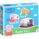 Puzzle 3 in 1 Peppa Pig 200339