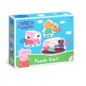 Puzzle 3 in 1 Peppa Pig 200339