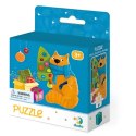 Puzzle 2 in 1 Kocie Boże Narodzenie 300264