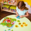 PUZZLE 2W1 MAGICZNY LAS W SASZETCE UKŁADANKA GRA EDUKACYJNA ROTER KAFER