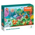 Puzzle Niesamowite Zwierzęta Leśne, 60 el. 300375