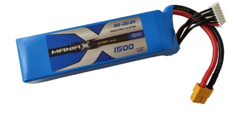 1500mAh 22.2V 45C eXpert ManiaX