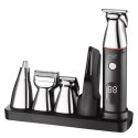 Adler | 5in1 Men's Grooming Kit | AD 2946 | Cordless | Number of length steps 4 | Black/Stainless Steel