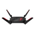 Asus Dual-band Gaming Router GT-AX6000 ROG Rapture 802.11ax 6000 Mbit/s Porty sieciowe Ethernet 5 Wsparcie dla Mesh MU-MiMO Bez