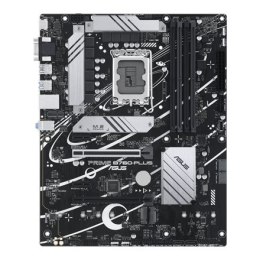 Asus PRIME B760 PLUS Rodzina procesorów Intel Gniazdo procesora LGA1700 DDR5 Liczba złączy SATA 4