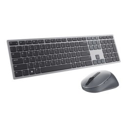 Dell Premier Multi-Device Keyboard and Mouse | KM7321W | Keyboard and Mouse Set | Wireless | Ukrainian | Titanium Gray | 2.4 GHz