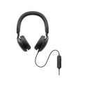 Dell | Pro Wired On-Ear Headset | WH5024 | Built-in microphone | ANC | USB Type-A | Black