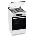 Gorenje | Cooker | GK5C61WF | Hob type Gas | Oven type Electric | White | Width 50 cm | Depth 59.4 cm | 62 L