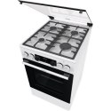 Gorenje | Cooker | GK5C61WF | Hob type Gas | Oven type Electric | White | Width 50 cm | Depth 59.4 cm | 62 L