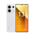 Smartfon Xiaomi Redmi Note 13 w kolorze Arktycznej Bieli, z ekranem 6.67 "" AMOLED i rozdzielczością 1080 x 2400 pikseli. Napędz