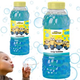 Płyn Do Tworzenia Baniek Mydlanych Minionki Zestaw Dla Dzieci 450 ml