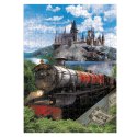 Puzzle "Harry Potter - Hogwarts Express" Układanka 350 Elementów Zestaw