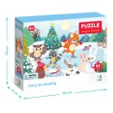 Puzzle Zabawa na łyżwach, 60 el. 300410