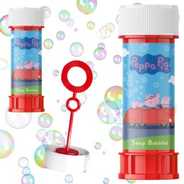 Zestaw Do Tworzenia Bańki Mydlane Świnka Peppa Pig Dla Dzieci 60 ml