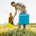 LODÓWKA TURYSTYCZNA PASYWNA 20L NA WKŁADY TURKUSOWA KEMPINGOWA NA PIKNIK