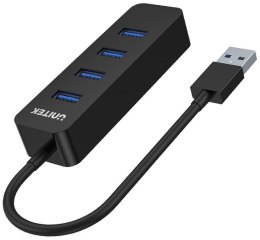 Hub USB Unitek H1117A 4 porty USB-C na USB 3.1 aktywny 10W