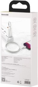 KABEL USB-C -> Lightning / iPhone Baseus Cafule CATLGD-02 1m 20W PD Quick Charging BIAŁY W OPLOCIE