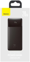 Powerbank Baseus Bipow Digital Display PPBD050401 30000mAh 20W PD QC 3.0 2x USB-A 1x USB-C + KABEL