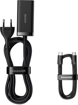 ŁADOWARKA SIECIOWA Baseus GaN 3 Pro Desktop Fast Charger CCGP000101 100W 2x USB-A 2x USB-C PD 3.0 QC 4.0+