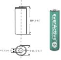 Akumulatorki AAA / R03 Ni-MH everActive 550mAh Infinity Line 3000 cykli (blister 4 szt.)