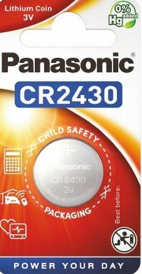 Bateria CR2430 1BL PANASONIC 3V 300mAh (1 szt.)