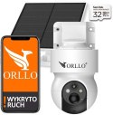 Kamera IP Orllo E7 PRO SIM solarna zewnętrzna bezprzewodowa obrotowa 3MP + Karta SD 32Gb